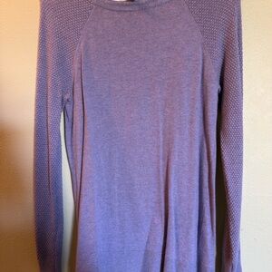 LOFT Purple Knit Sweater